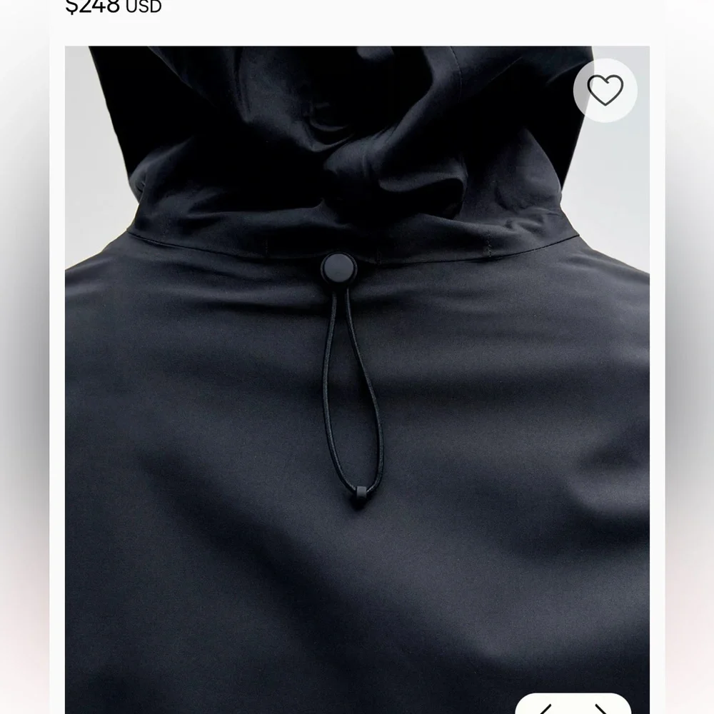 NWOT Lululemon Rain Rebel Jacket in Black 14 - Picture 7 of 12